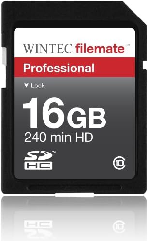 16gb Класа 10 Sdhc Тим Мемориска Картичка Со Голема Брзина 20mb/Sec. Најбрза Картичка на Пазарот ЗА PANASONIC CAMCORDER SDR-S26 SDR - S7A. вклучен