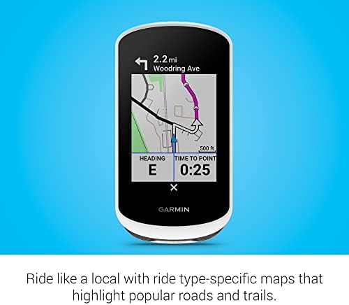 Garmin Edge® Explore 2, Лесен ЗА Употреба Gps Велосипедски Навигатор, Компатибилност со eBike, Мапи И Навигација, Со Безбедносни Карактеристики