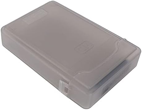 CKMSYUDG 5pcs 3.5 инчен IDE SATA ХАРД Диск Пластична Кутија За Складирање Кутија Куќиште Покрие Сива