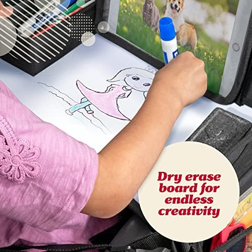 Детска опрема за деца Lusso Gear за седиште за автомобили за мали деца, лента за скут за авион, додатоци за патувања, табела за трпеза