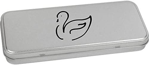 Азиеда „линиска уметност птица“ метална шарканторија за канцелариски калај/кутија за складирање