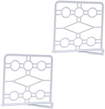 CABILOCK 2PCS гардероба за складирање партиција Поделување на полици за книги на полици за раздвојување на стоки за складирање на стоки