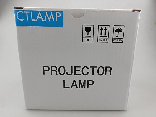 Ctlamp A+ квалитет 725-BBDU замена DLP/LCD Projector Lamp 725-BBDU сијалица со куќиште компатибилно со Dell 725-BBDU S560 S560P S560T