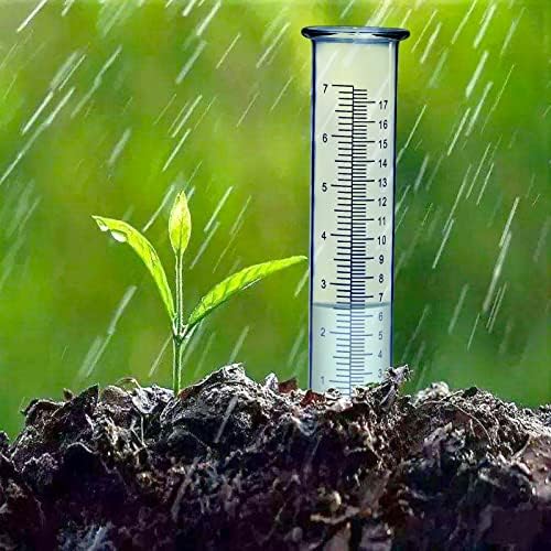 Биувинг Пластични Дожд Мерач Замена Цевка, 7 Капацитет дожд мерачи Цевки За Дворот Градина Отворено Дома, Најдобро Оценет, Без Мраз Замрзнување