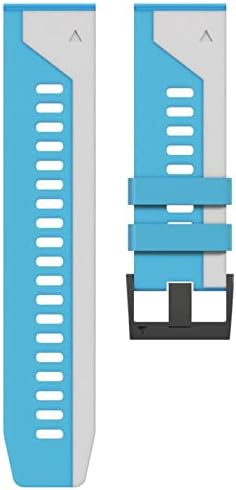 СКМ 26мм 22мм Часовник За Феникс 6 6Х Про 5 5Х Плус 3 3ХР С62 935 Силиконски Ремен За Брзо Ослободување За Додаток Гармин Endуро Мк1 МК2