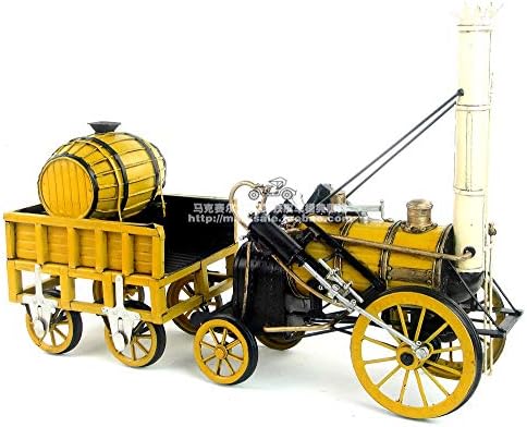 Замтац гроздобер железни модели за железо за железо за локомотивата за пареа во 1829 година - Декорација на подароци за фино