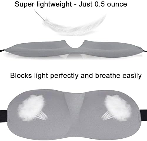 3Д маска за спиење за очите мазна за спиење маска за очи за спиење за очите за очите за дизајн на патувања
