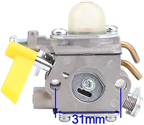 HIPA 308054043 CARBURETOR FOR RYOBI HOMELITE 308054013 308054077 RY09050 RY09056 RY28140 RY28040 RY28100 RY28120 UT33600A UT33650A