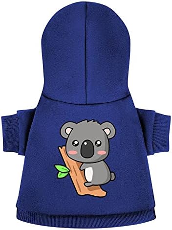 Смешно мечка коала мечка печатено домашно милениче кучиња, скокаат мачки маички, пуловер, домашно милениче кученце облека симпатична