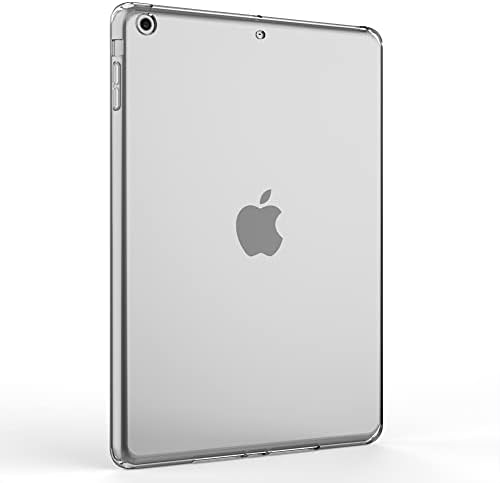 Ipad Air Clear Case, Puxicu тенок дизајн Флексибилен мек TPU заштитен капак за iPad Air 9,7 инчи A1474/A1475/A1476 таблета, транспарентен