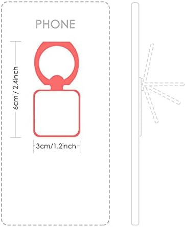 Тигар глава одблизу кралски плоштад мобилен телефон прстен држач за држач за заграда Универзален подарок за поддршка
