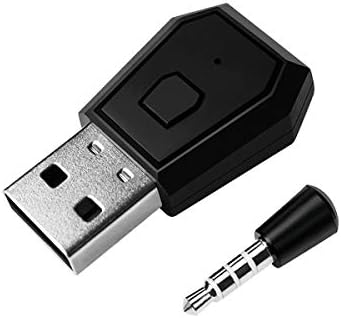 УСБ -слушалки за слушалки Донгл приемник + 3,5мм микрофон за контролор USB слушалки за слушалки USB Dongle приемник за приемник за