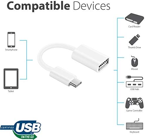 OTG USB-C 3.0 адаптер компатибилен со вашиот Oppo Reno7 SE 5G за брзи, верификувани, повеќекратни функции за повеќекратна употреба,