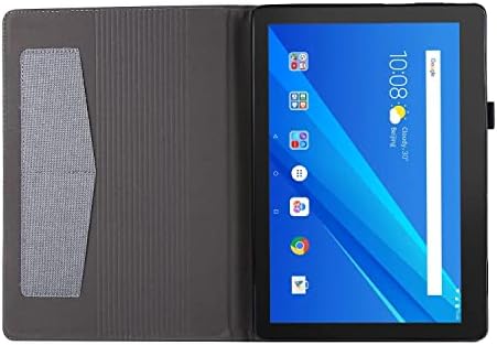 Case case tablet таблет Компатибилен со Lenovo Tab P10 TB-X705F Case, Flip Fold Stand Case Case Case Case Print Print Cover со автоматски буден