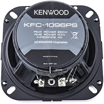 Kenwood KFC - 1096ps 4 Инчен 2-Начин, Перформанси Серија Автомобил Звучници-220 Вати На Врвот Моќ, Целосен Опсег, Совршена Фабрика Oem