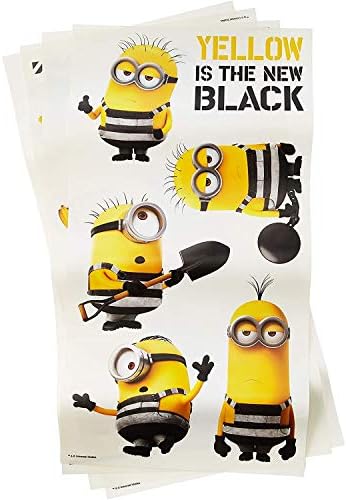 Minions Despicable Me 3 Deal and Stick Wallидни решенија од цимери, RMK3577SCS