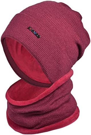 Зимски унисекс моден цврст кадифе задебелен топла биб плетена волна капа капа француски стил волна