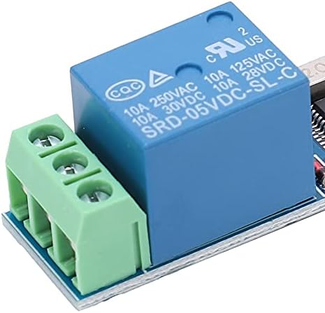 Контролен прекинувач за контрола на модулот USB реле LCUS 1 Type DC 5V со електронски конвертер за контрола на чипови со високи перформанси