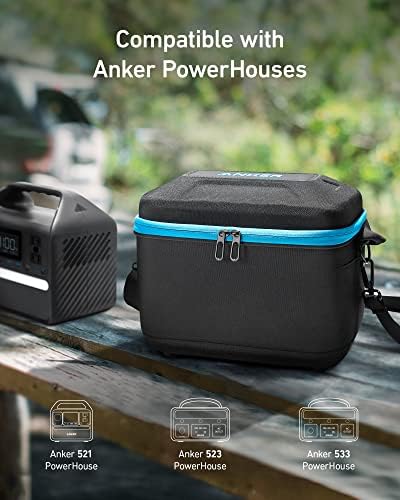 Anker Case Case Tagn, Pushyproof и водоотпорна, исклучиво компатибилна преносна електрана 256Wh, 289Wh и 389Wh, за кампување на отворено, РВ