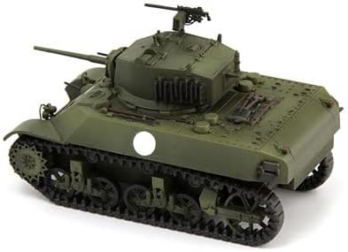 S-Model WWII Кинеска армија M3A3 Stuart MK.V Riangle Sign 1/72 ABS резервоарот претходно градежен модел