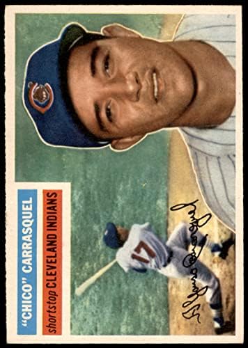 1956 Топпс 230 Chico Carrasquel Cleveland Indians VG/EX+ Индијанци