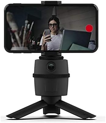 Застанете и монтирајте за Sony Xav -Ax210 - PivotTrack Selfie Stand, Pivot Stand за следење на лицето за Sony Xav -Ax210 - Jet Black