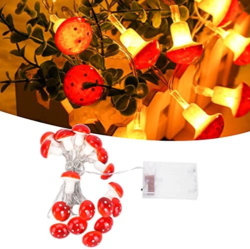 Gayoh Red Muschroom LED светло 7.2ft 20 парчиња