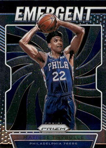 2019-20 Panini Prizm Exement 18 Matisse Thybulle Philadelphia 76ers RC RC Dookie NBA кошарка за тргување со картички