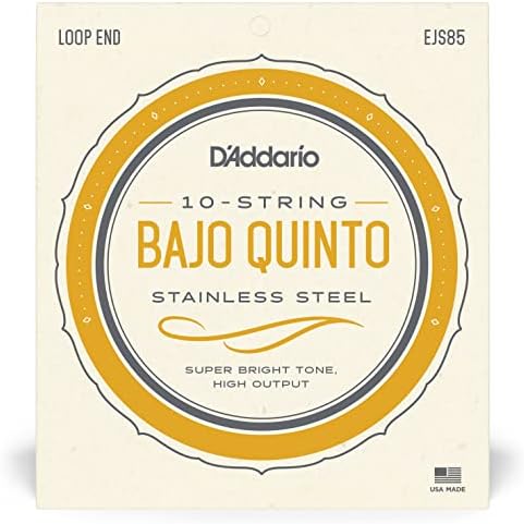 D'Addario EJS85 Bajo Quinto не'рѓосувачки челични жици