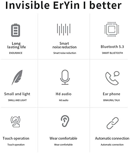 Безжични Слушалки за Уво куаизфан, Bluetooth 5.3 Ipx5 Водоотпорен Извонреден Звук Блескави Rgb Активен Светлосен Ефект Со Куќиште за Полнење