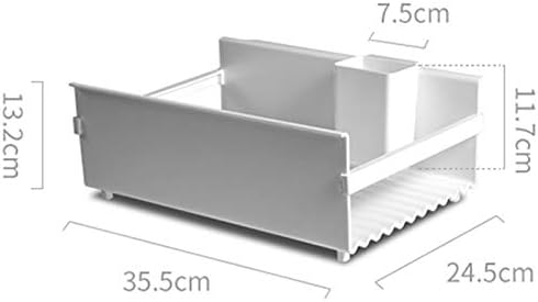 Јах Кујнски Мијалник Решетка За Одвод, Фиока За Одвод На Решетката Пластична Бела Кутија За Складирање Решетка За Сушење Мијалник