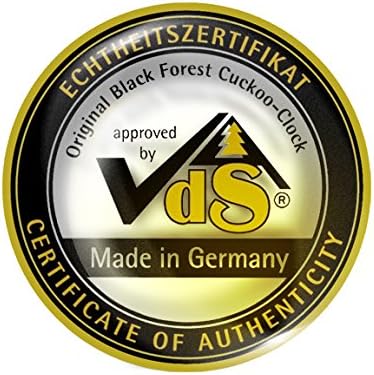 MusicBoxattic модерна VDS Сертифицирана цврста цреша 8 ден врежана црна ромба уметност кукавица од Ромбах и Хас Продажба Цена - Код ROMBA20