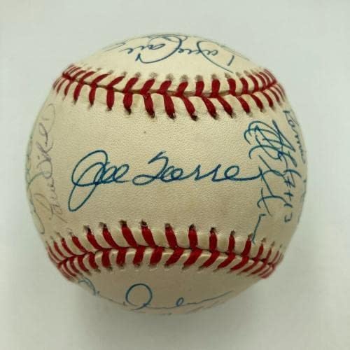Тимот на шампиони во Светска серија во 1999 година во NYујорк, потпишан бејзбол Дерек etетер Штајнер Коа - Автограмирани бејзбол