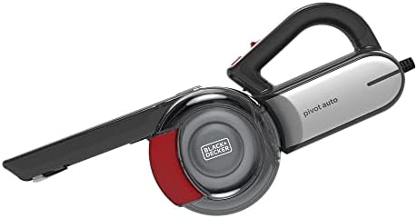 Црна+Декер Пивот VAC 12V DC Randheld Vacuum, црна