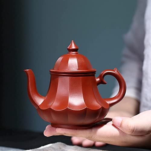 Чајник 180мл виолетова глинеста чајници Познати рачно изработени чај тенџере за убавина котел чај чај сет чајници