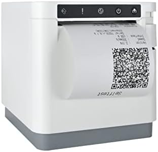 Печатач за термички прием 58мм бел Bluetooth WiFi Port Printer печатење со голема брзина за термички печатач за домашна канцеларија