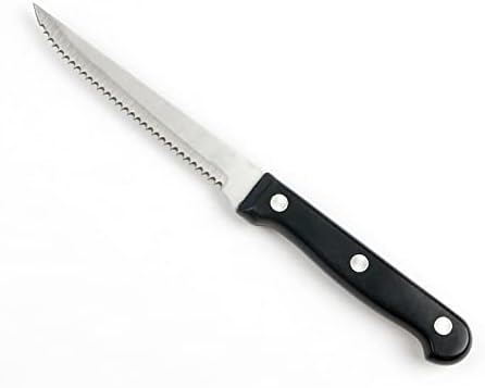 Лакимајт кујнски леб нож од не'рѓосувачки челик, назасилен нож за западен бифтек нож
