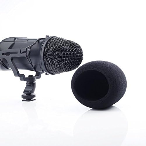 Мово Ф33 Микрофон Од Акустична Пена Шофершајбна За Рачни Микрофони Со Голем Дијаметар И Преносни Рекордери