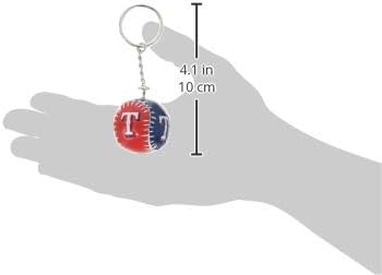 Texas Rangers Team Image Ball Keychain