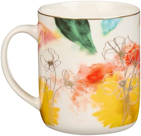 Христијанска уметност подароци Големо инспиративно керамичко кафе и чај од чај за жени: Неговите милосрди се нови секое утро - жалење