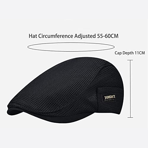 Unisex Mesh Cap Dishatable Hat Work Cap Plain Sunshade Baseball Cap Mountain Climbing на отворено лето капаче за вработените