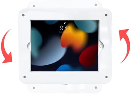 CTA Дигитални Анти-Кражба Безбедна Акрилик Ipad Ѕид Монтирање - Безбедна Куќиште Ѕид Монтирање-iPad 10.2 - Ipad Воздух 3-iPad Про