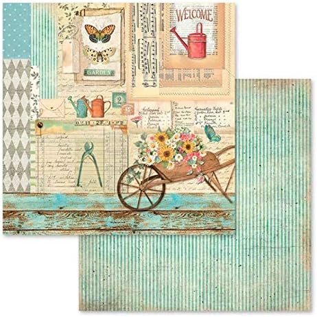 Stamperia Intl ScrapBooking Haper, повеќебојни 10 пакувања