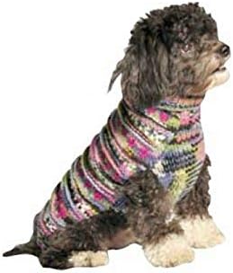 Ладно куче Виолетова кучиња џемпер од кучиња, среден