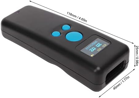 Скенер за баркодови со Bluetooth, USB бар -код читач Отпорен 2 Режим на испраќање Брзо декодирање на способноста за супер декодирање