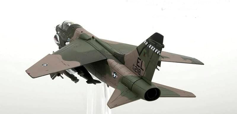 За Century Wings A-7d Corsair II USAF 23-ти TFW 75-ти TFS EL218 Англија АФБ 1981 1/72 Диекаст Авион ПРЕГРАБЕН МОДЕЛ