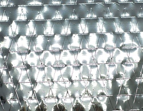 2000 квадратни дијаманти зрачна бариера соларна тавана фолија рефлексивна изолација 2 ролни