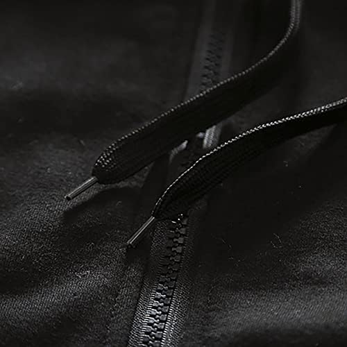 Салон есенски клуб со отворена јакна Менс со долг ракав патент удобно меки јакна цврста боја меки дуксери5