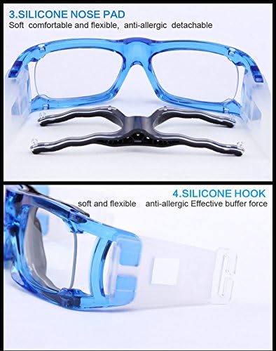 Безбедносни очила за спортски заштитни очила Кагого Заштитни очила за фудбал за возрасни