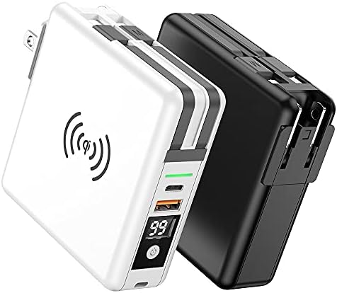 Полнач за полнач Boxwave Компатибилен со Emdoor EM -I20U - безжичен полнач за wallидови на Wallидот, безжичен полнач за wallидови за